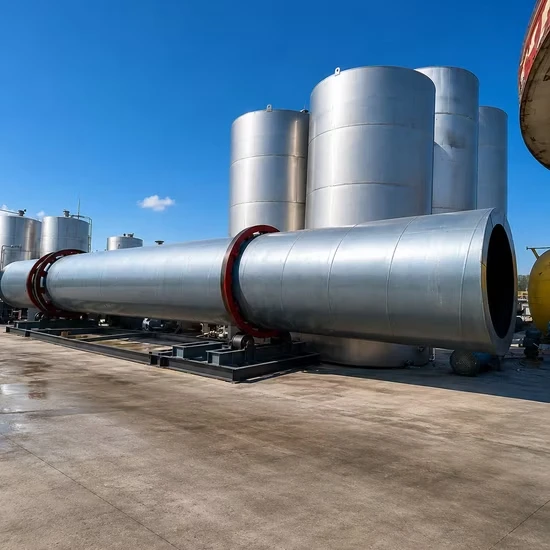 Customized Rotary Dryer for Steel Mill Iron Ore Pre Treatment and Stockpiling pictures & photos (2)